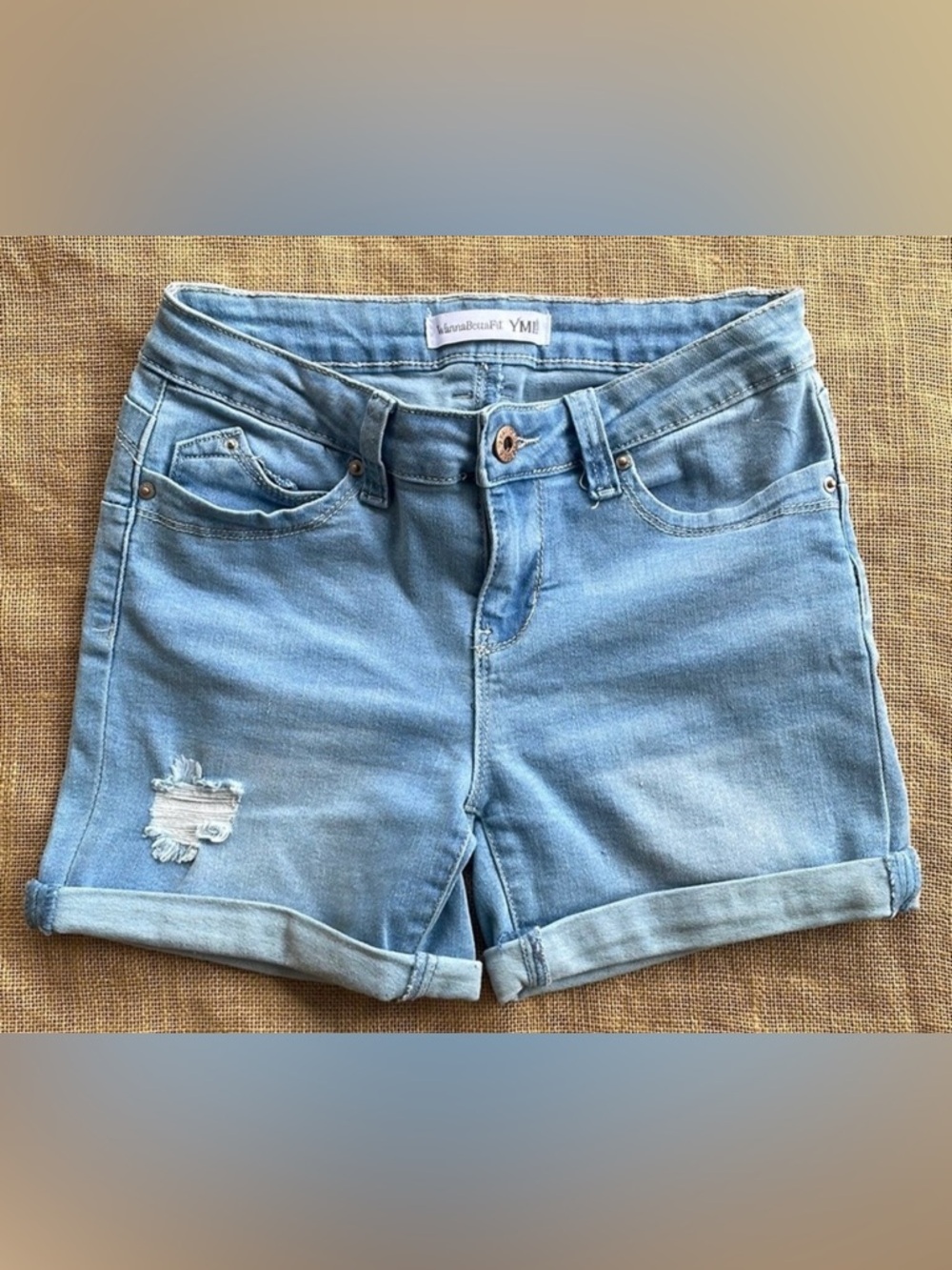 Wanna Betta Fit YMI Denim jeans Stretchy comfy Size 14